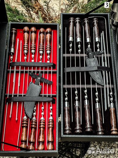 Шашлычный набор Адлер