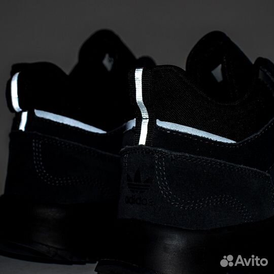 Кроссовки Adidas Retropy F2 Mid Black with Fur: Удобство и комфорт