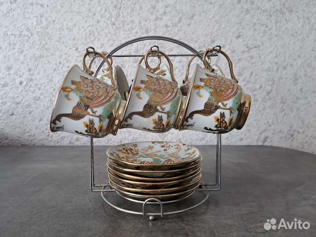 Набор кружек на подставке