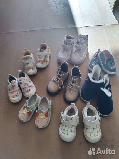 Обувь детская на девочку