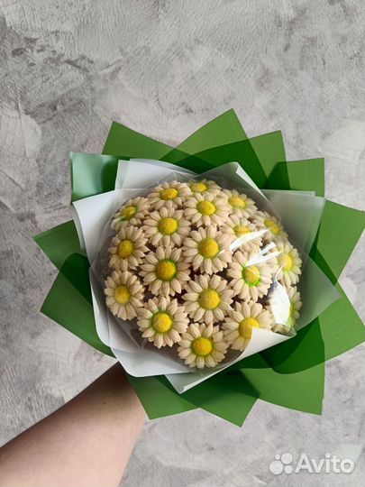 Букет шоколадных ромашек