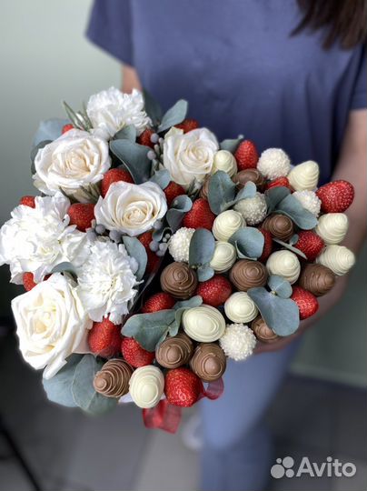 Букет клубника в шоколаде