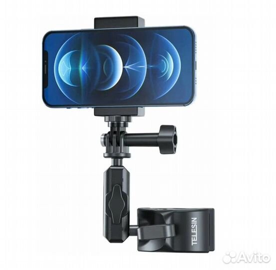 Telesin струбцина на руль и трубы на ram шарнирах