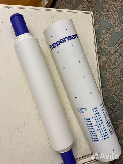 Скалка и подложка tupperware