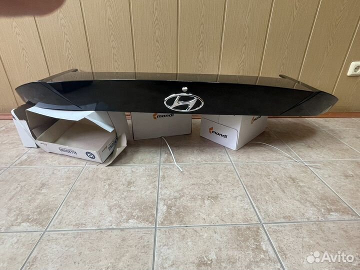Крышка багажника на hyundai elantra