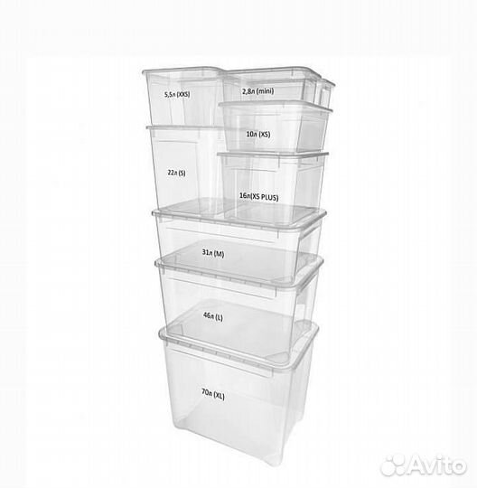 Ящик универсальный. Пищевой пластик