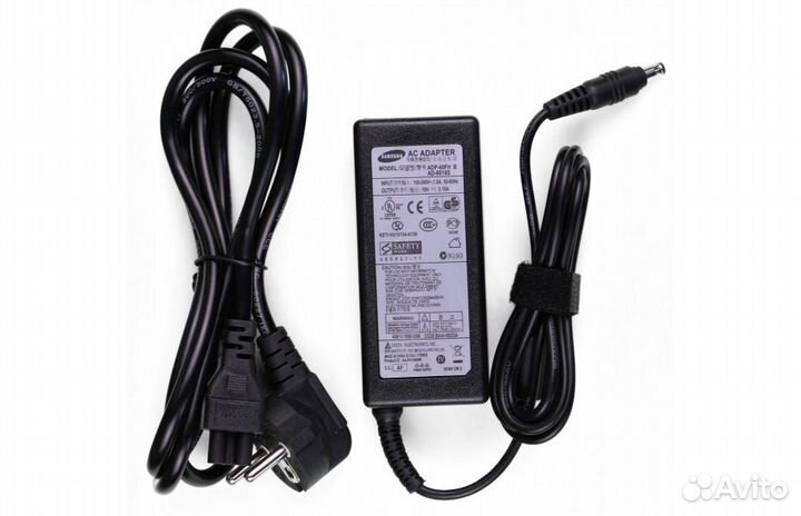 Блок питания (зарядка) Samsung X60 Plus (19V/3.16A