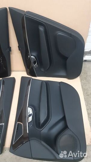 Вольво XC90 2015- обшивки дверей комплект карты