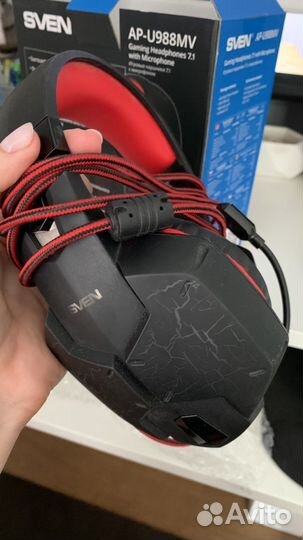 Наушники sven игровые с микрофоном