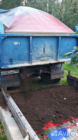 Привоз растительного грунта, Чернозем, торф, навоз