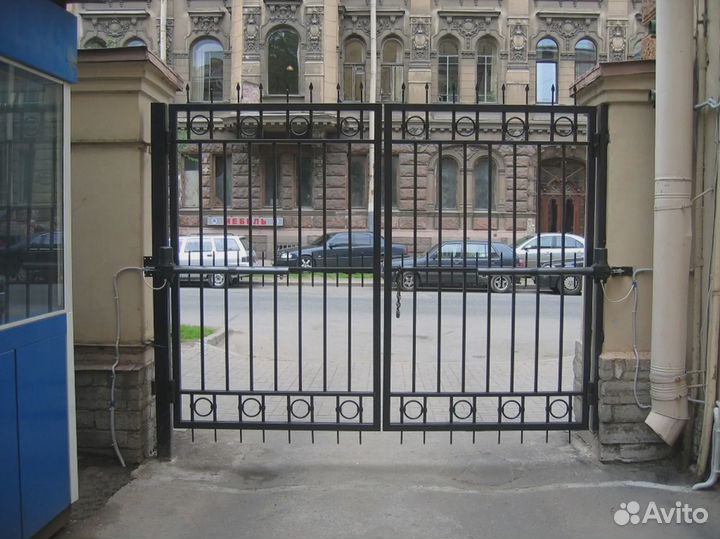 Ворота металлические