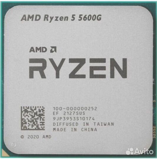 Новый процессор AMD Ryzen 5 5600G OEM