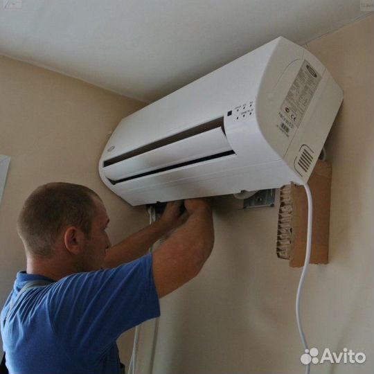 Сплит-системы+установка