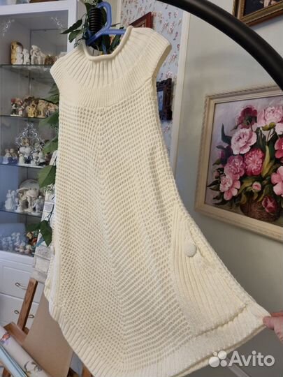 Вязаное платье