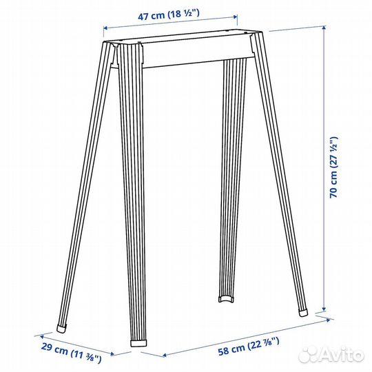 Anfallare / närspel Письменный стол IKEA