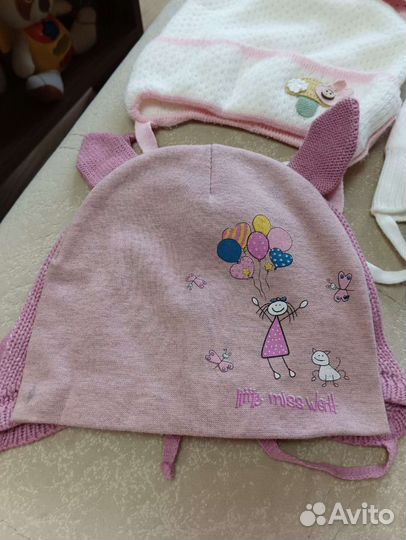 Комплект шапка, шарф