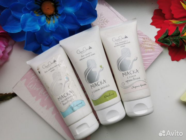 Маски для лица Loreal, BioAqua,Nivea, Lanbena