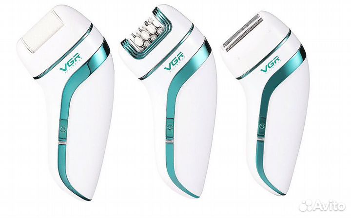 Эпилятор женский, 3 в 1 VGR V-713