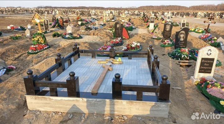 Благоустройство могил