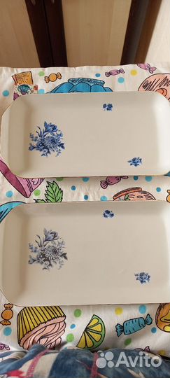 Фарфоровое блюдо каhla Германия