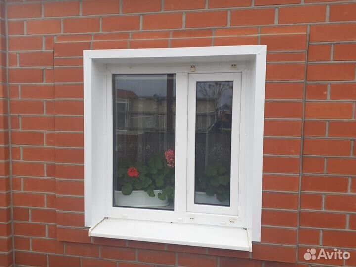 Установка отливов и наличников из металла