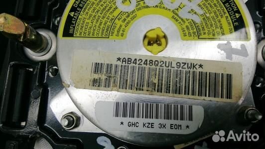 Подушка безопасности водителя chevrolet blazer 2