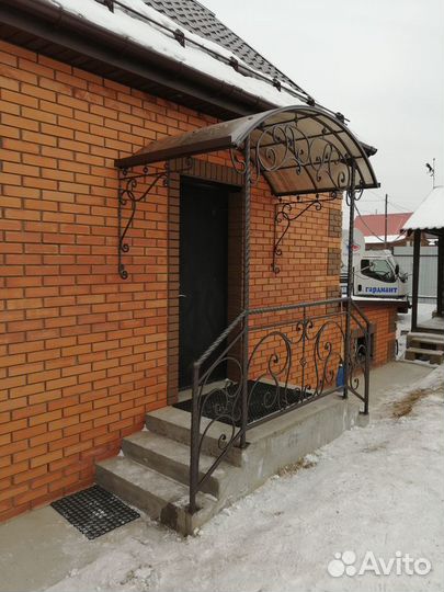 Изготовление козырьков,навесов,каркасов из металла