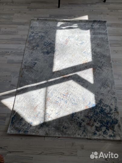 Ковёр напольный новый серый