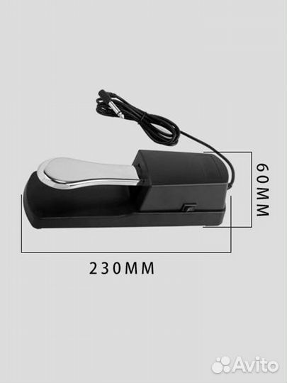 Педаль сустейна для пианино синтезатора