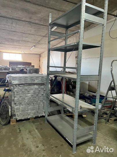 Полочные стеллажи на зацепах 150 кг №Ю9 — для любых помещений