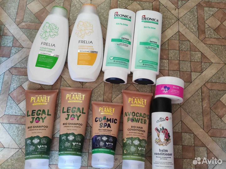 Новые бальзамы, шампуни, маски, воски в ассорт