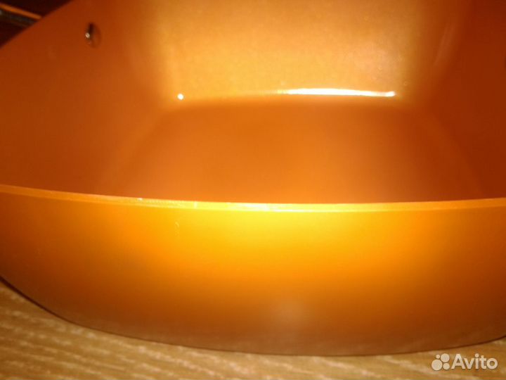 Глубокая квадратная сковорода 24 см