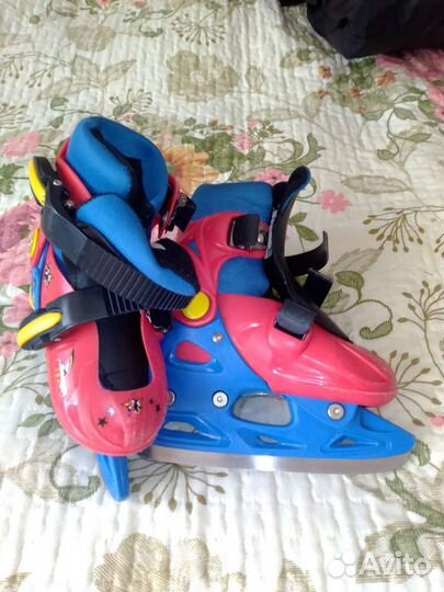 Коньки раздвижные 29-32 размер