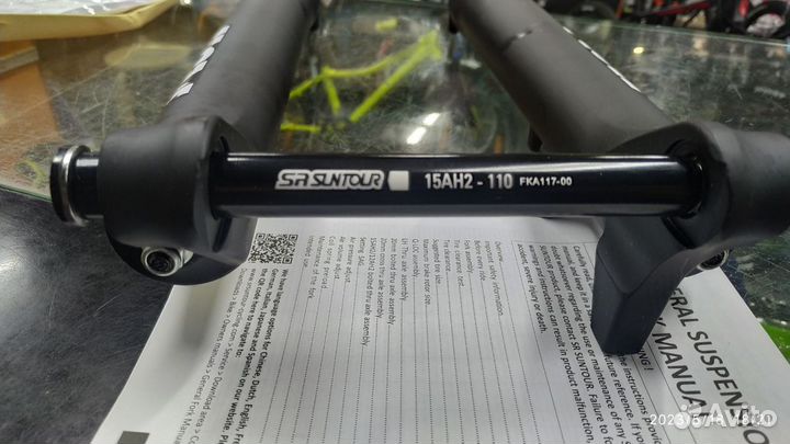 Вилка аморт. XCM34-Boost-DS-15AH2-110-130,27.5