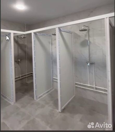 Перегородки для душа пвх