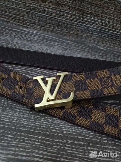 Ремень золотой Louis Vuitton