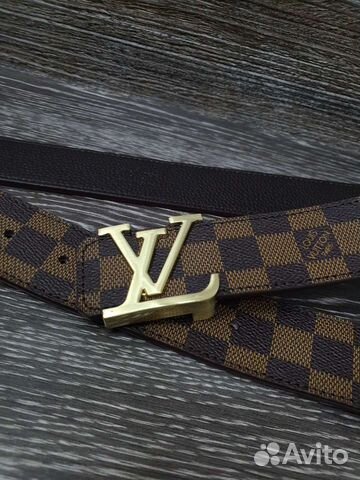Ремень золотой Louis Vuitton
