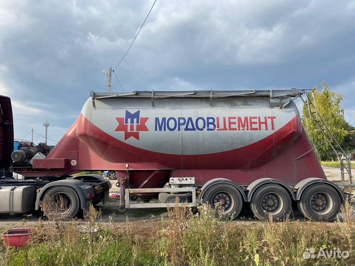 Полуприцеп цементовоз Feldbinder 34.3, 2008