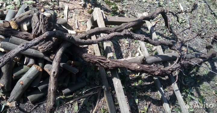 Дрова фруктовые для парилок, жарки, копчения