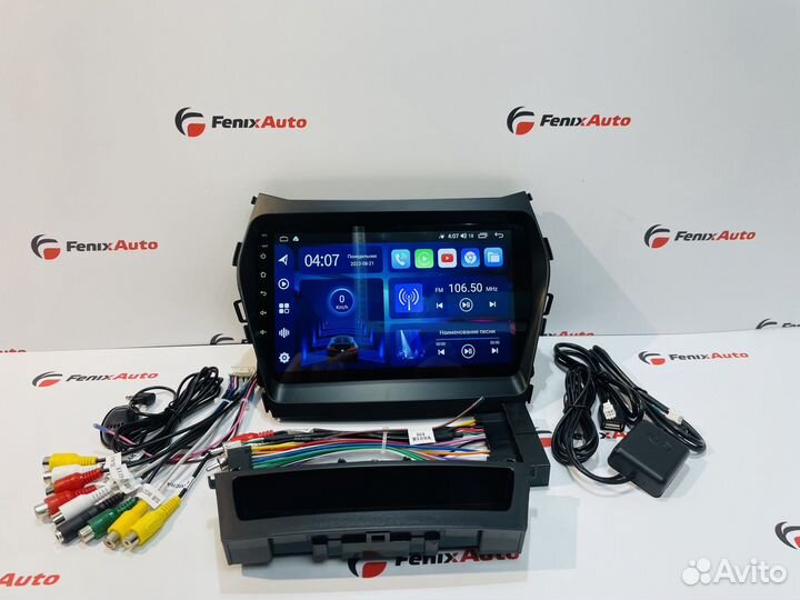 Магнитола Hyundai Santa Fe 3 Android (2-32 Гб)