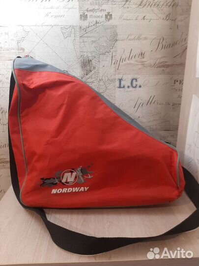 Коньки nordway fh one+сумка+чехол на лезвия