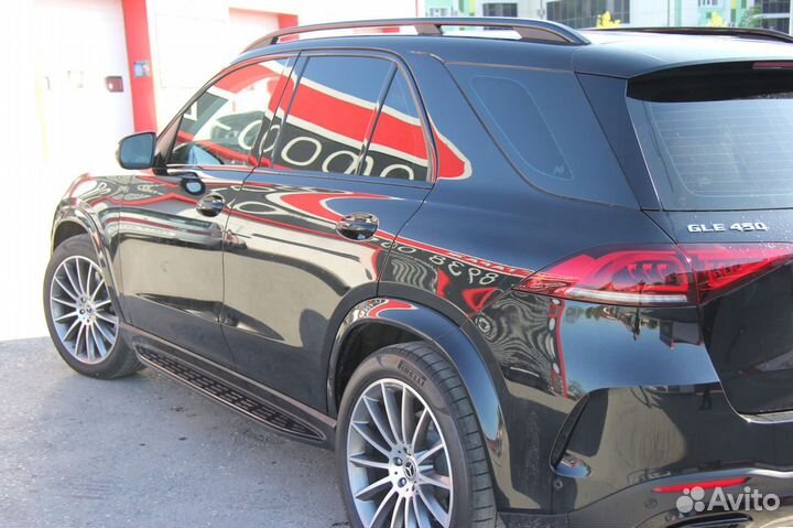 Темные стекла на GLE 167