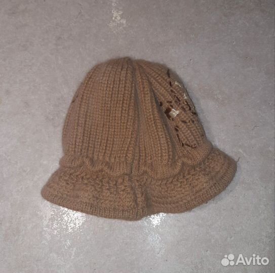 Шапка мохеровая женская