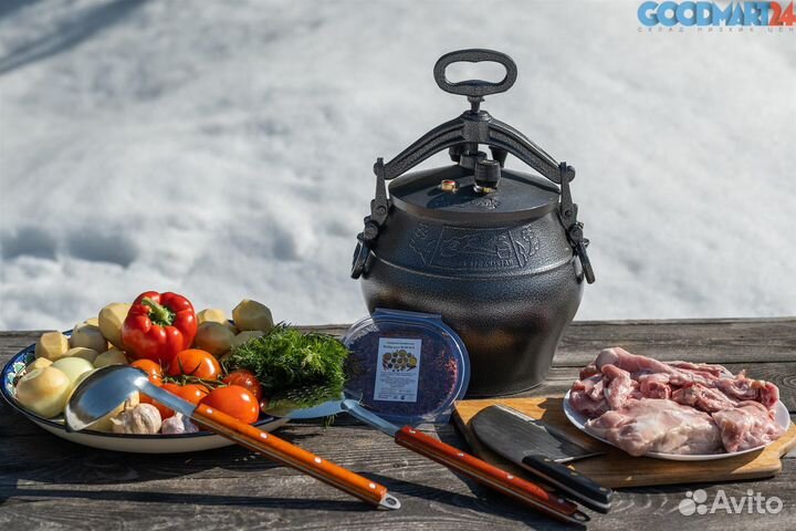 Афганский казан - скороварка 15 л