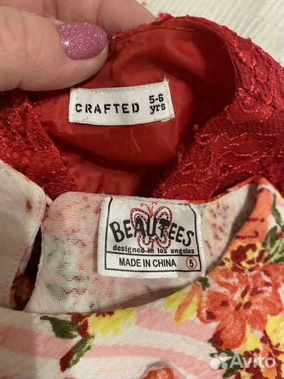 Платья 110-128