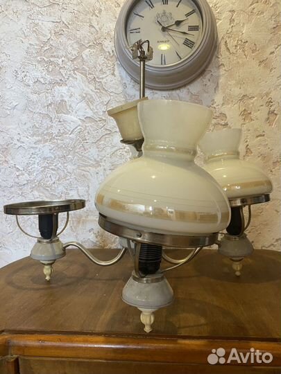 Люстра поафоны СССР ретро светильник