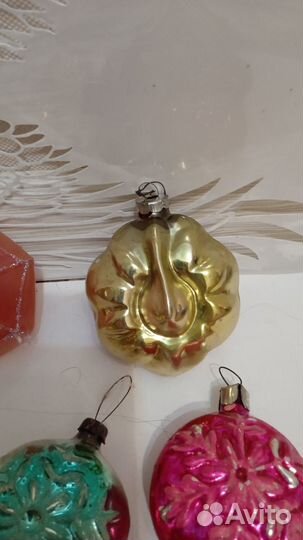 Елочные игрушки СССР