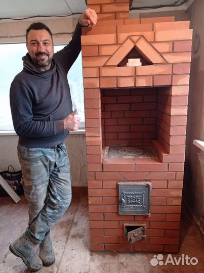 Кладка печи,камина,барбекю