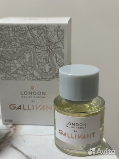Парфюмерная вода gallivant London новая