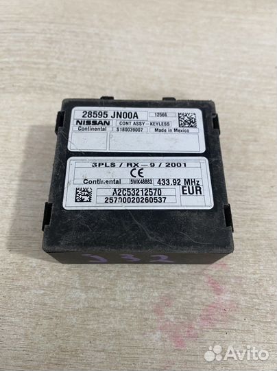 Блок ниссан теана j32 безключевого доступа